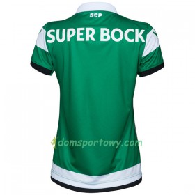 Koszulka Sporting CP Damska Domowe Koszulki Piłkarskie 2018/19 Krótki Rękaw